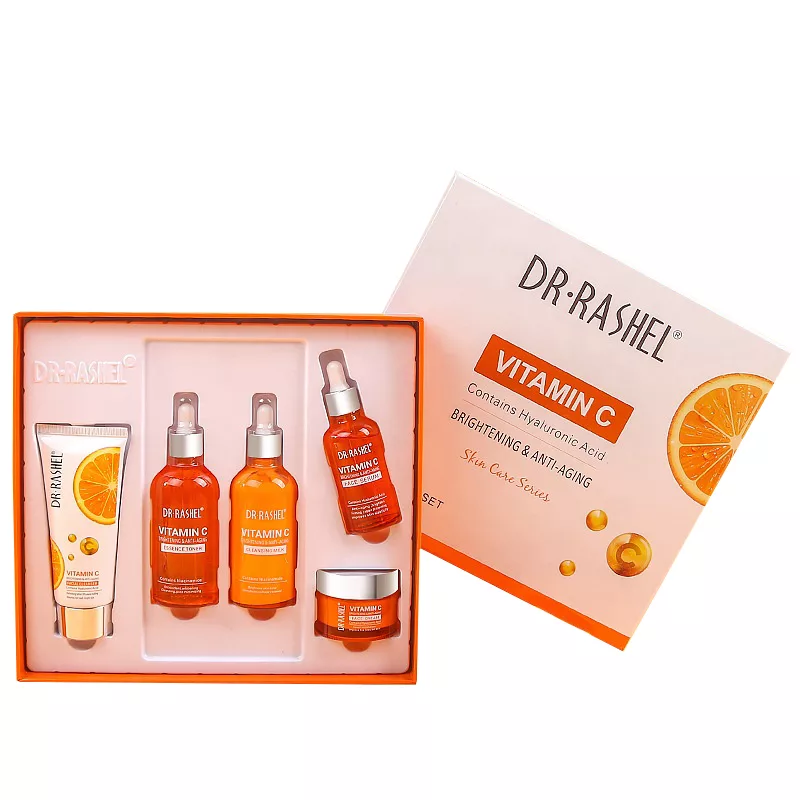 مجموعه مراقبت از پوست دکتر راشل مدل  ویتامین C بسته 5 عددی