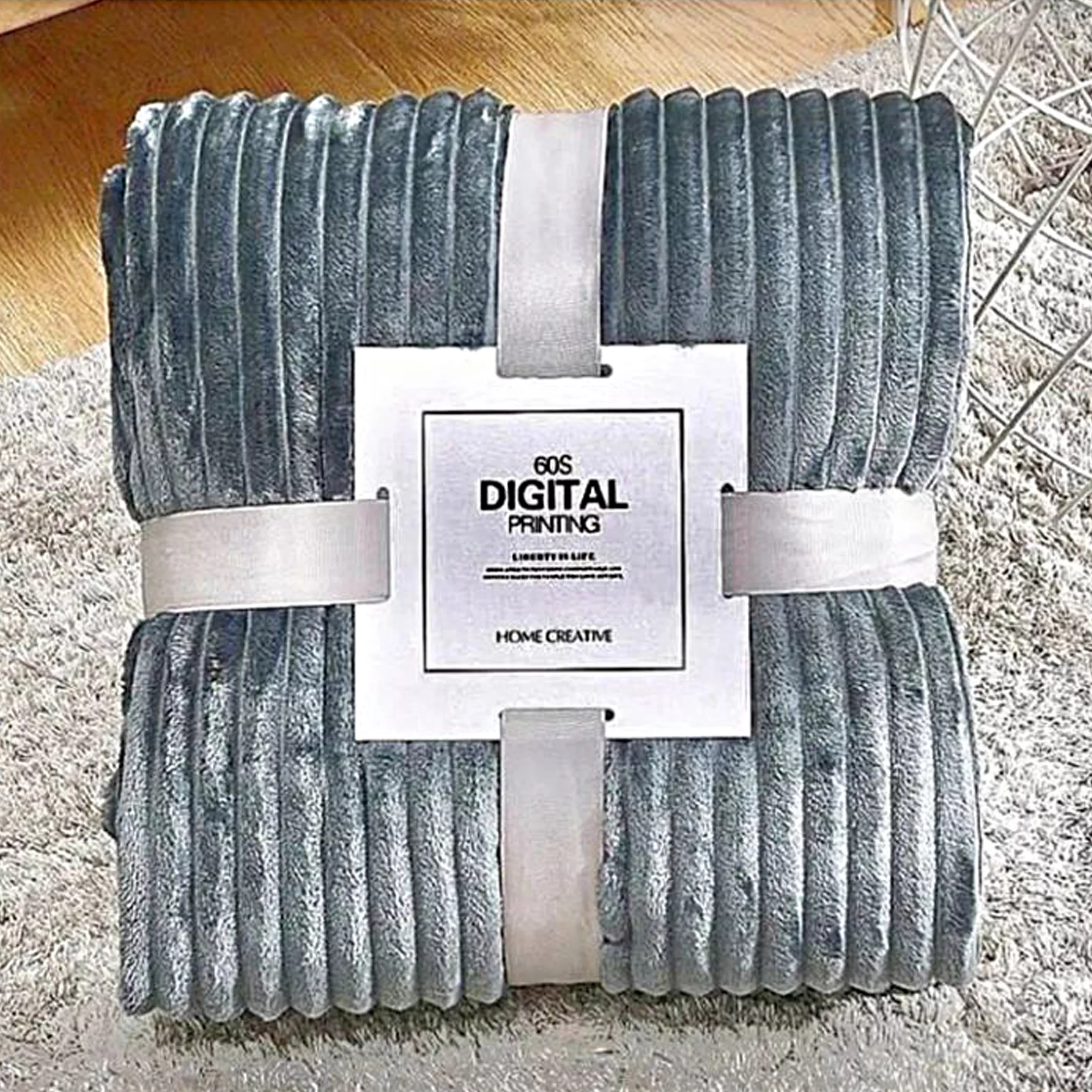 پتوی مسافرتی مدل ژله ای کبریتی یک نفره سایز 210x150 سانتی متر