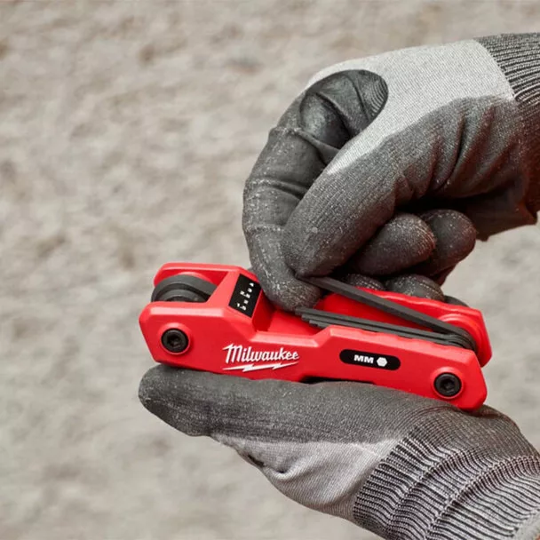 آچار آلن میلواکی مدل HEX METRIC مجموعه 8 عددی