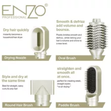 سشوار برس دار حالت دهنده انزو پروفیشینال مدل EN-755