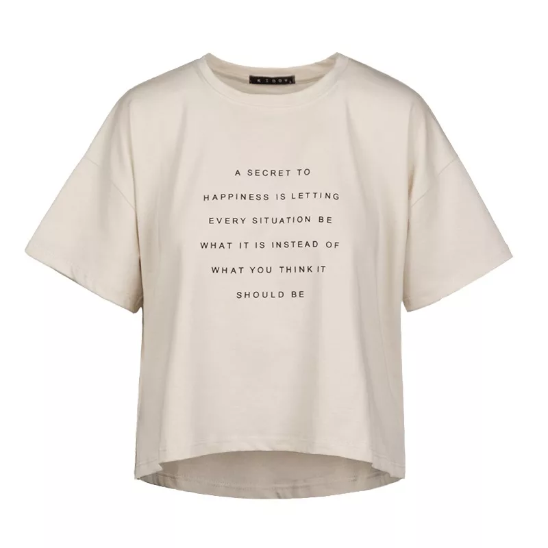 تی شرت آستین کوتاه زنانه مدل SB-SS-2097