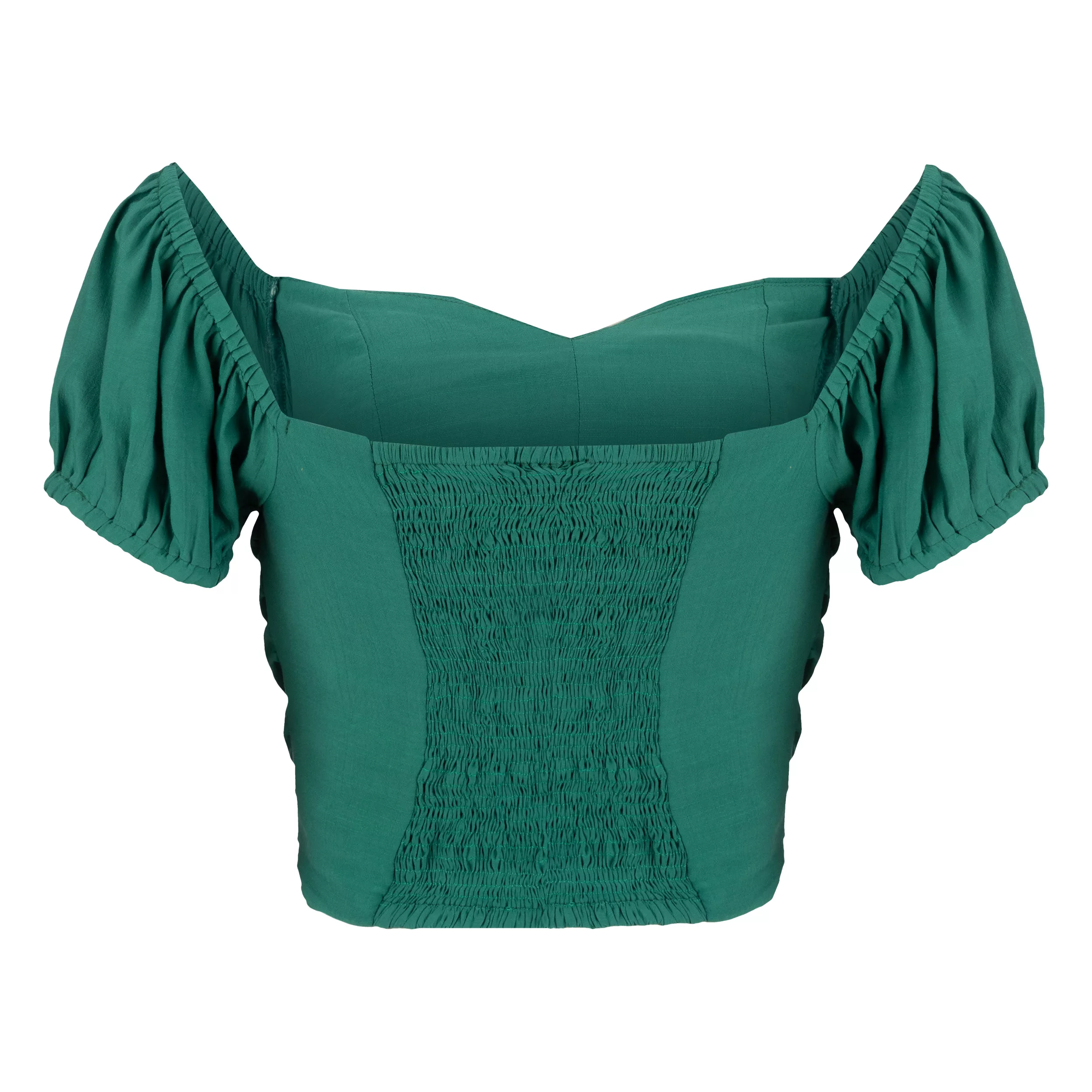 بلوز زنانه سرژه مدل 204594 رنگ سبز