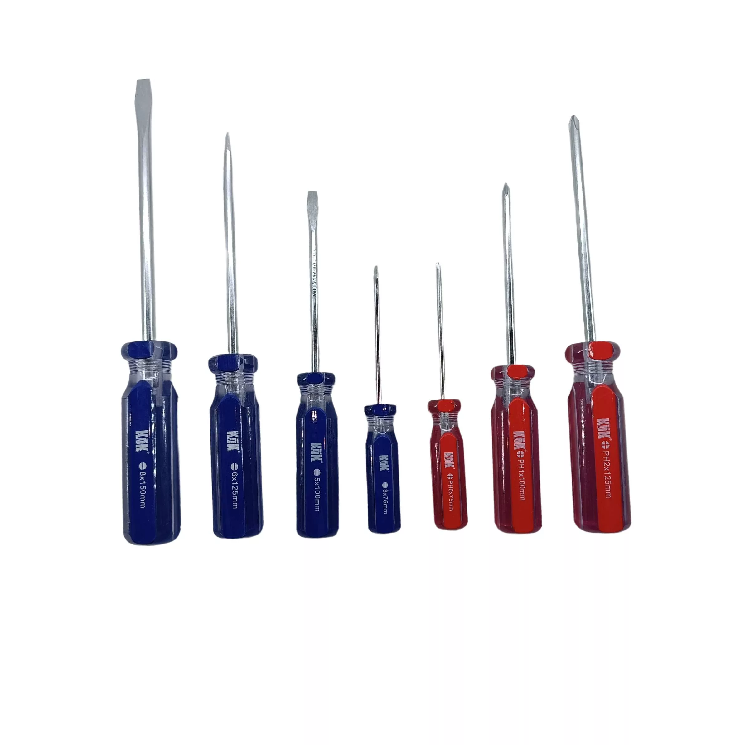 پیچ گوشتی مدل KDK بسته 7 عددی