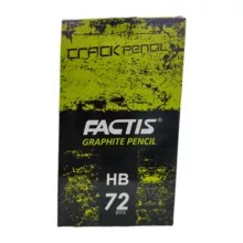 مداد مشکی فکتیس طرح ترک دار بسته 72 عددی
