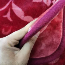 پتو گلبافت کد 110 سایز 160x220 سانتی متر