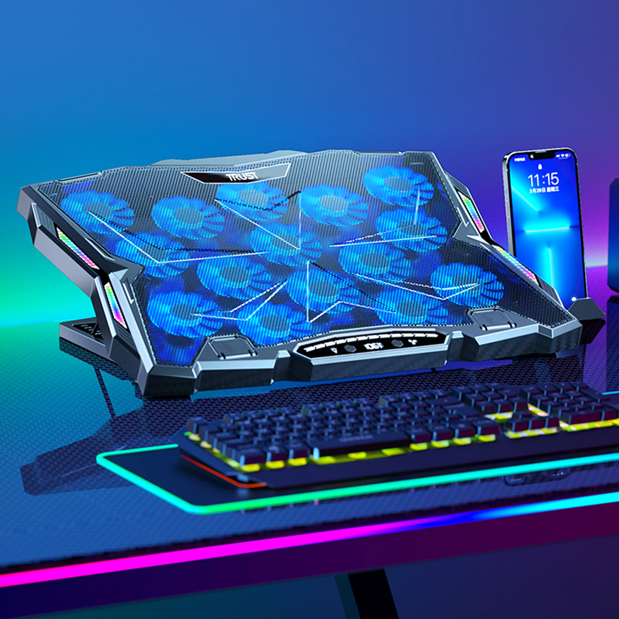 پایه خنک کننده  لپ تاپ تراست مدل TPad 6 Plus