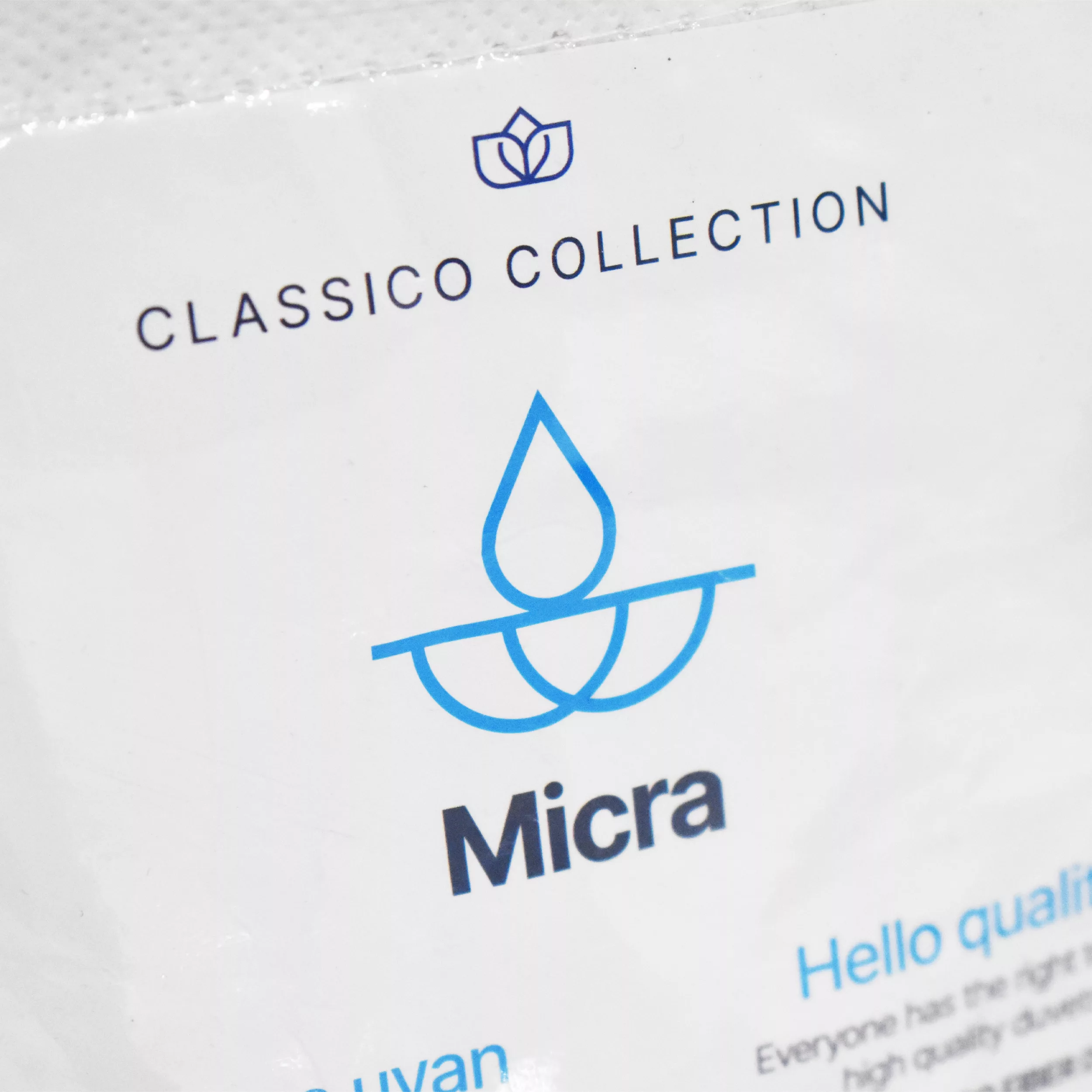لحاف اتللو مدل Micra Hello life دو نفره سایز 195x215 سانتی متر