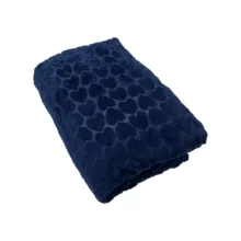 پتو مسافرتی یک نفره کوکو جم مدل رافائل طرح قلبی سایز 200×160 سانتی‌متر