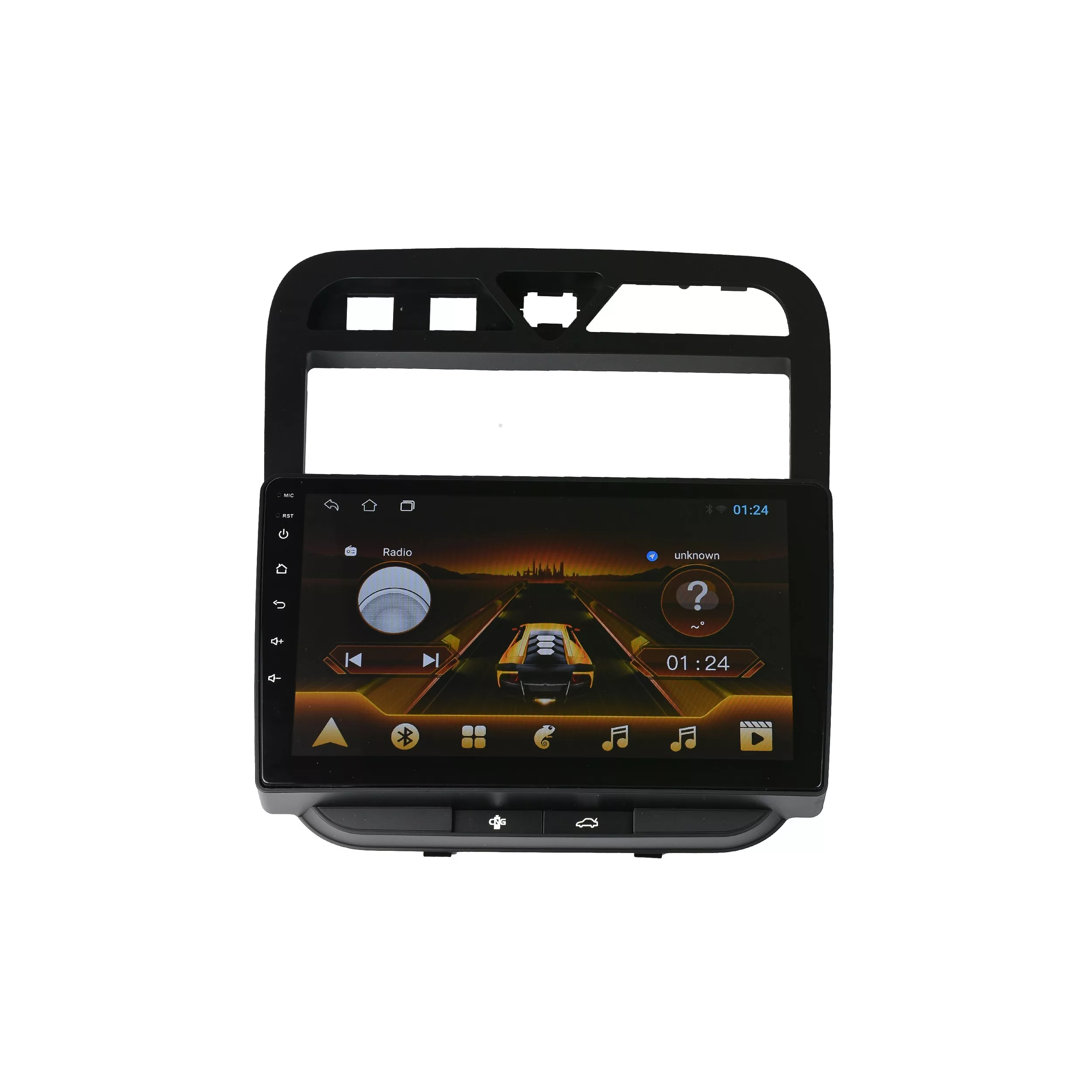 مانیتور خودرو کاروین مدل s800 pro با برد TS مناسب برای سمند LX