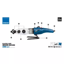 دستگاه اتو لوله سبز نووا مدل NTW-2416