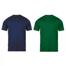 تی شرت آستین کوتاه مردانه رانژ مدل 25RA22D02M-2700-01 بسته 2 عددی یشمی سرمه ای