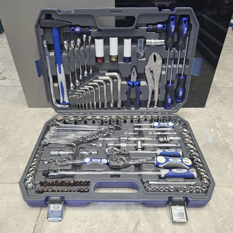 آچار بکس صنعتی باس مدل BS-218N مجموعه 218 عددی