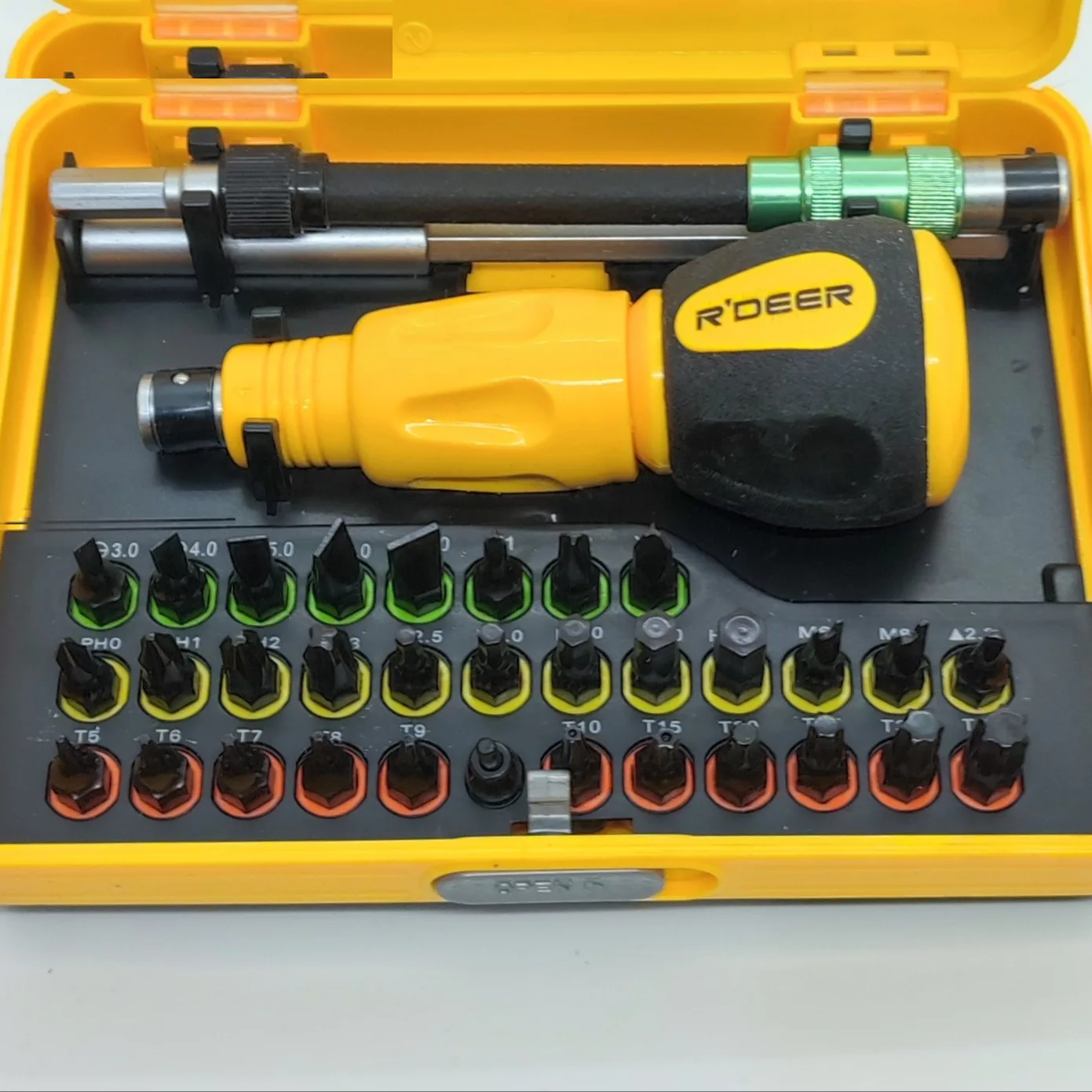 پیچ گوشتی و سری پیچ گوشتی آردیر مدل 9172 مجموعه 34 عددی