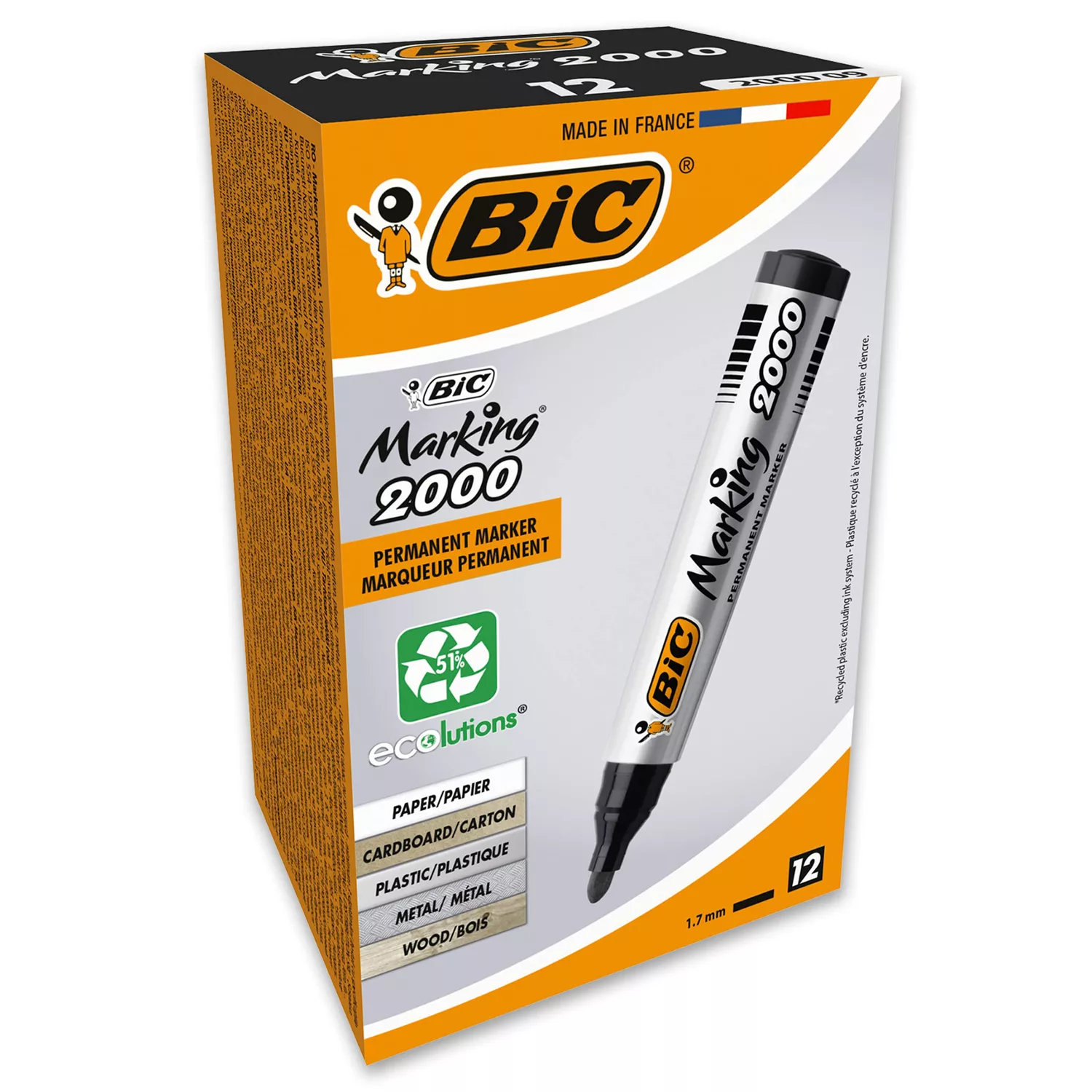 ماژیک بیک مدل اکو پرمننت بسته 12 عددی