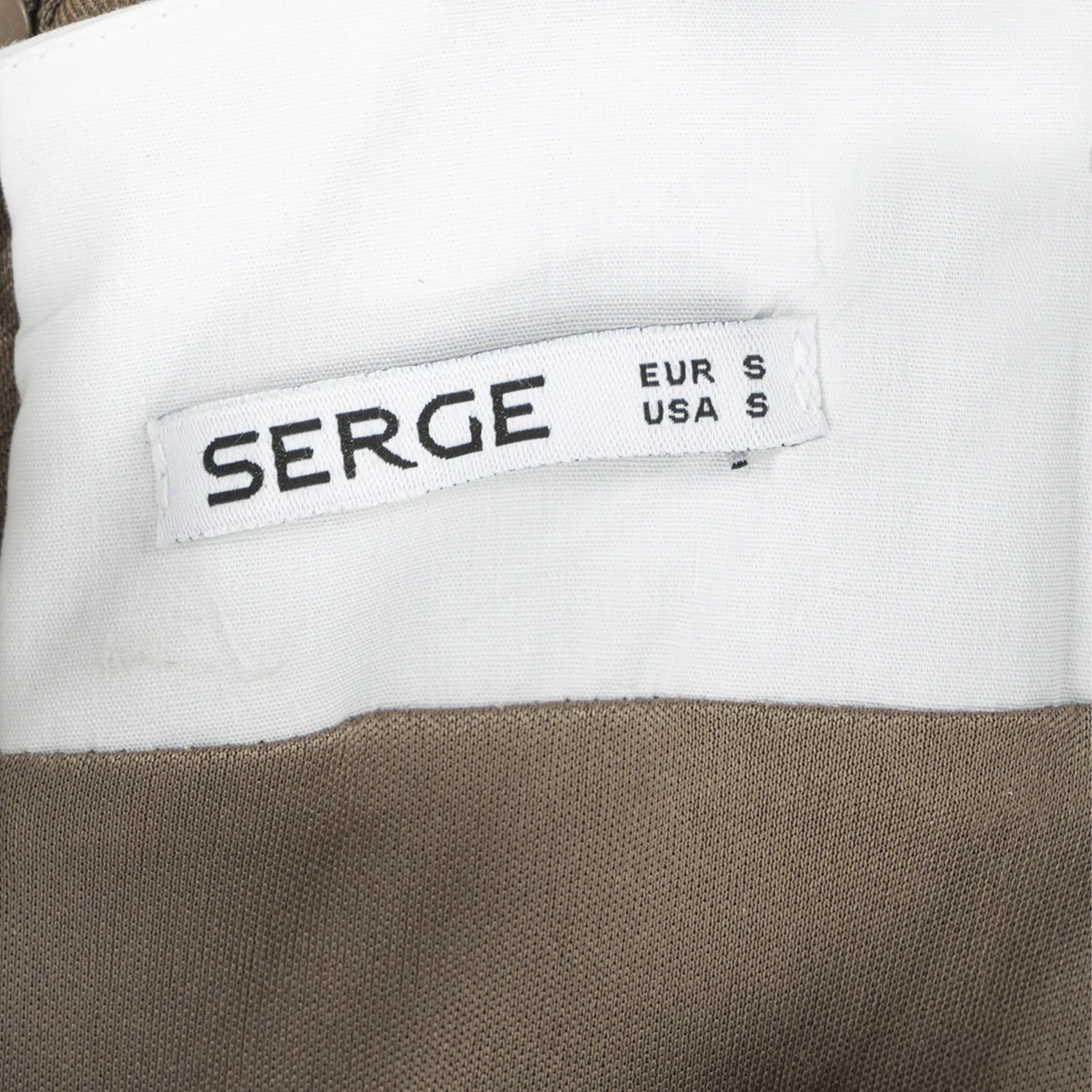 سارافون زنانه سرژه مدل 205480 رنگ خاکی