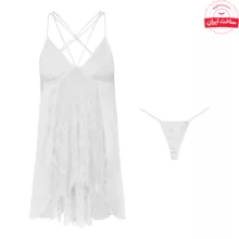 لباس خواب زنانه ان بی بی مدل 3187 رنگ سفید