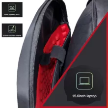 کوله پشتی لپ تاپ آنتلر مدل Black Rock مناسب برای لپ تاپ تا 17 اینچی