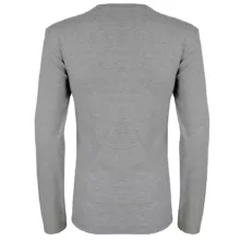 تی شرت آستین بلند زنانه کانتکس مدل 249014419 رنگ طوسی