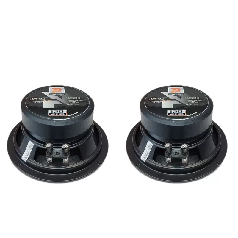 میدرنج خودرو آلفاسونیک مدل PSW-602 بسته دو عددی