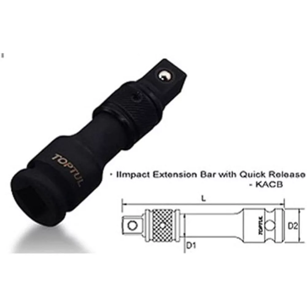 آچار بکس رابط تاپ تول مدل KACB1603 سایز 7/5 سانتیمتر