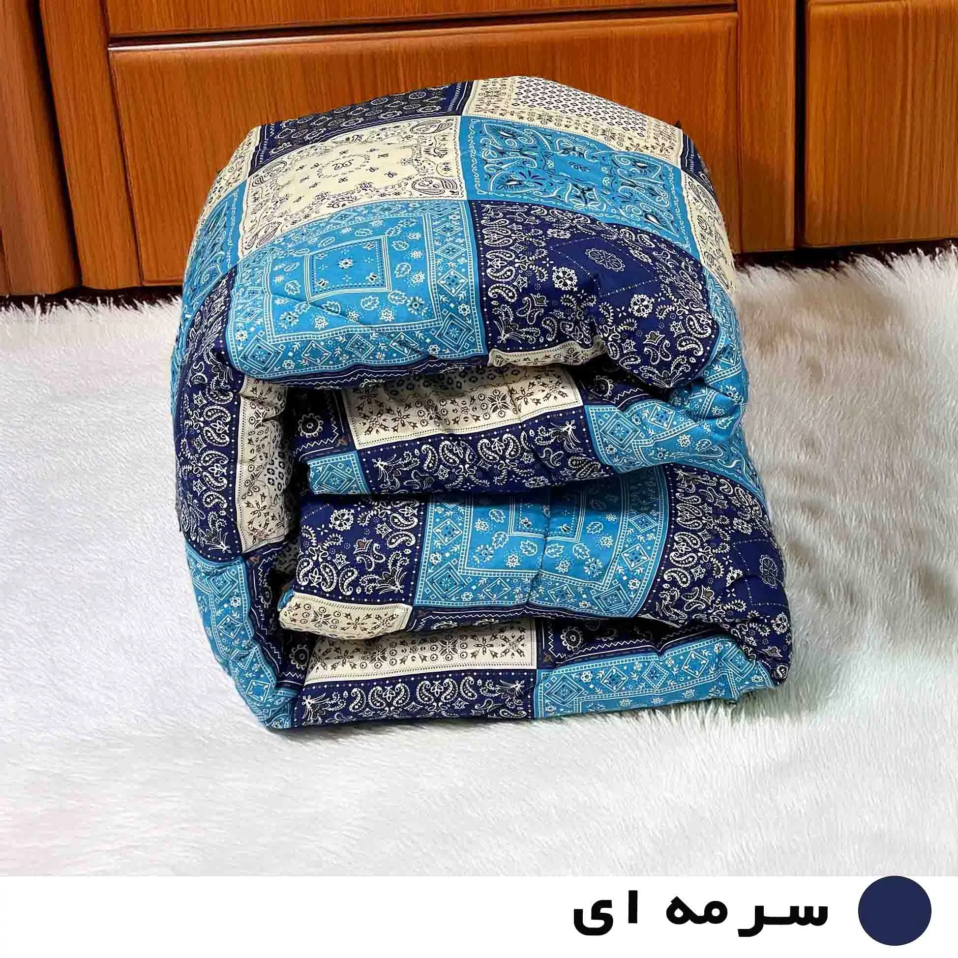 لحاف مانیکاهوم مدل چهل تکه پلاس chel teke plus یکنفره سایز 230×150 سانتی متر