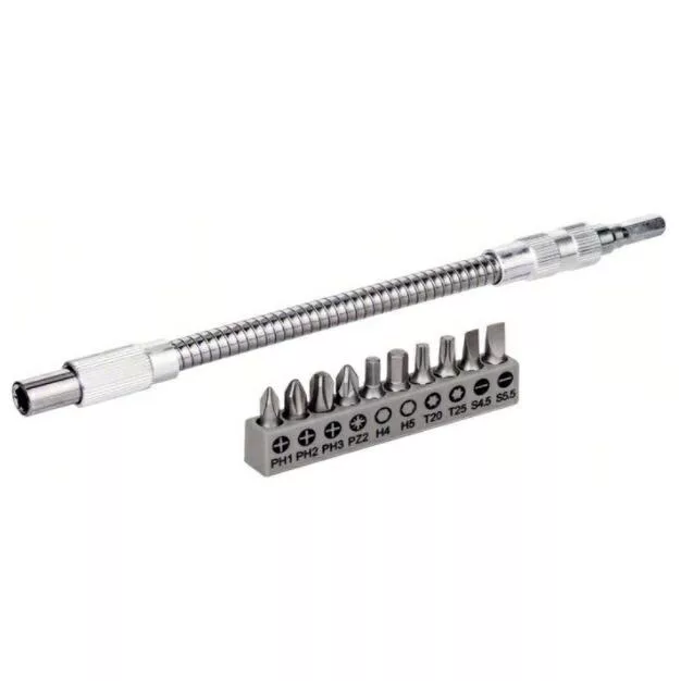 سری پیچ گوشتی و رابط فلکسی بوش مدل X11 مجموعه 11 عددی