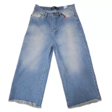 شلوار جین واید لگ زنانه مدل 85