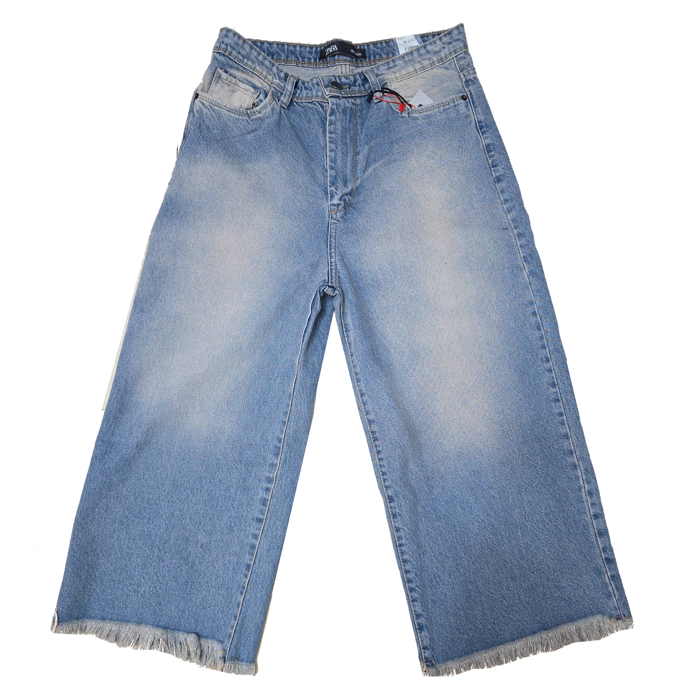 شلوار جین واید لگ زنانه مدل 85