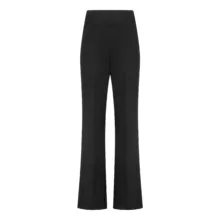 شلوار زنانه مدل دمپا گشاد گن دار بغل زیپ 6-137