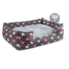 جای خواب سگ و گربه نیناپت مدل وی آی پی یو طرح قلب