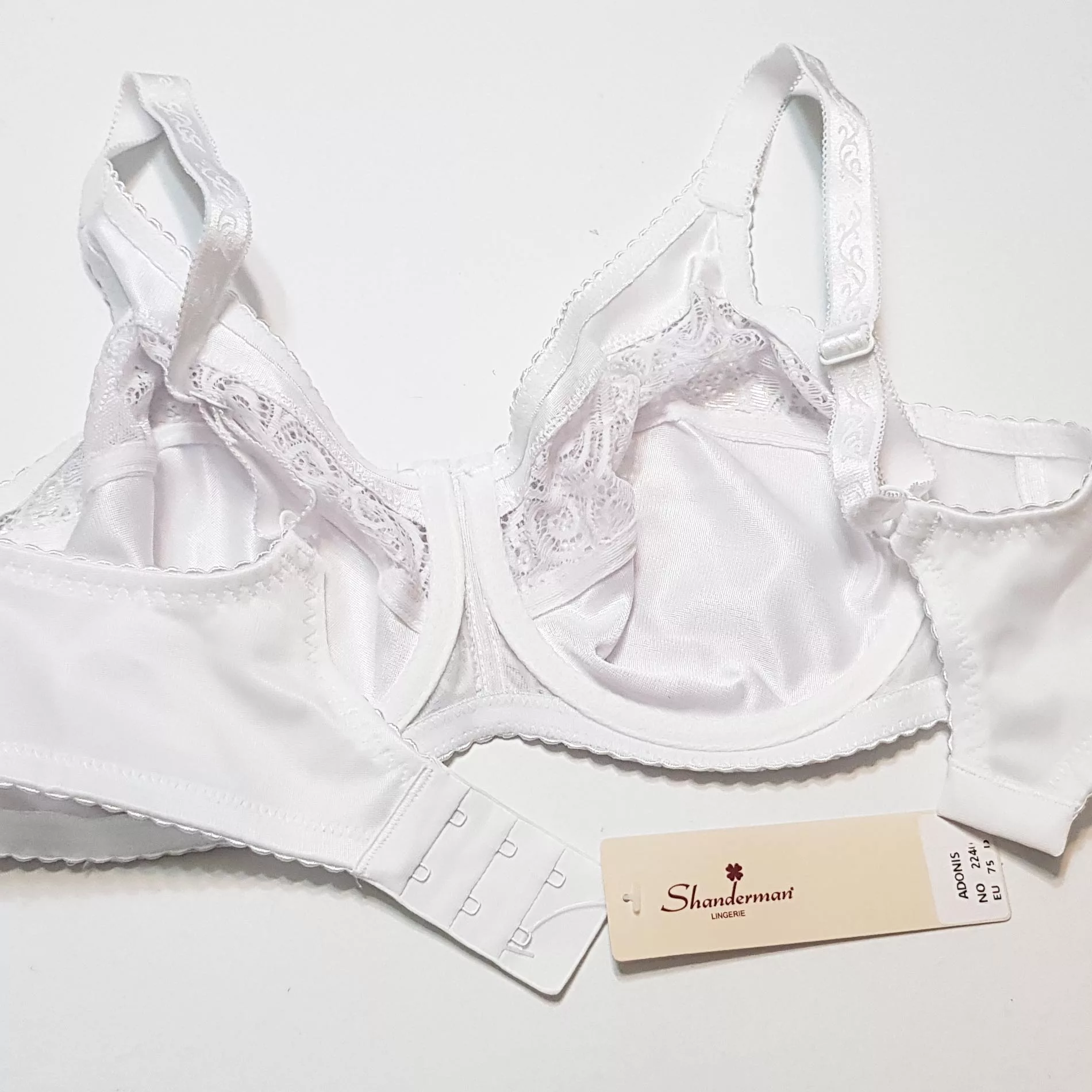 سوتین زنانه شاندرمن مدل Adonis کد 5080-2240-03 رنگ سفید