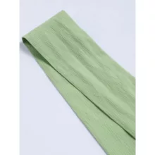 ست نیم تنه و شلوار زنانه مدل پاپیونی رنگ سبز