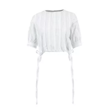 بلوز آستین کوتاه زنانه سرژه مدل 204656