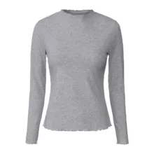 تی شرت آستین بلند زنانه اسمارا مدل کبریتی کد 666 بسته 2 عددی