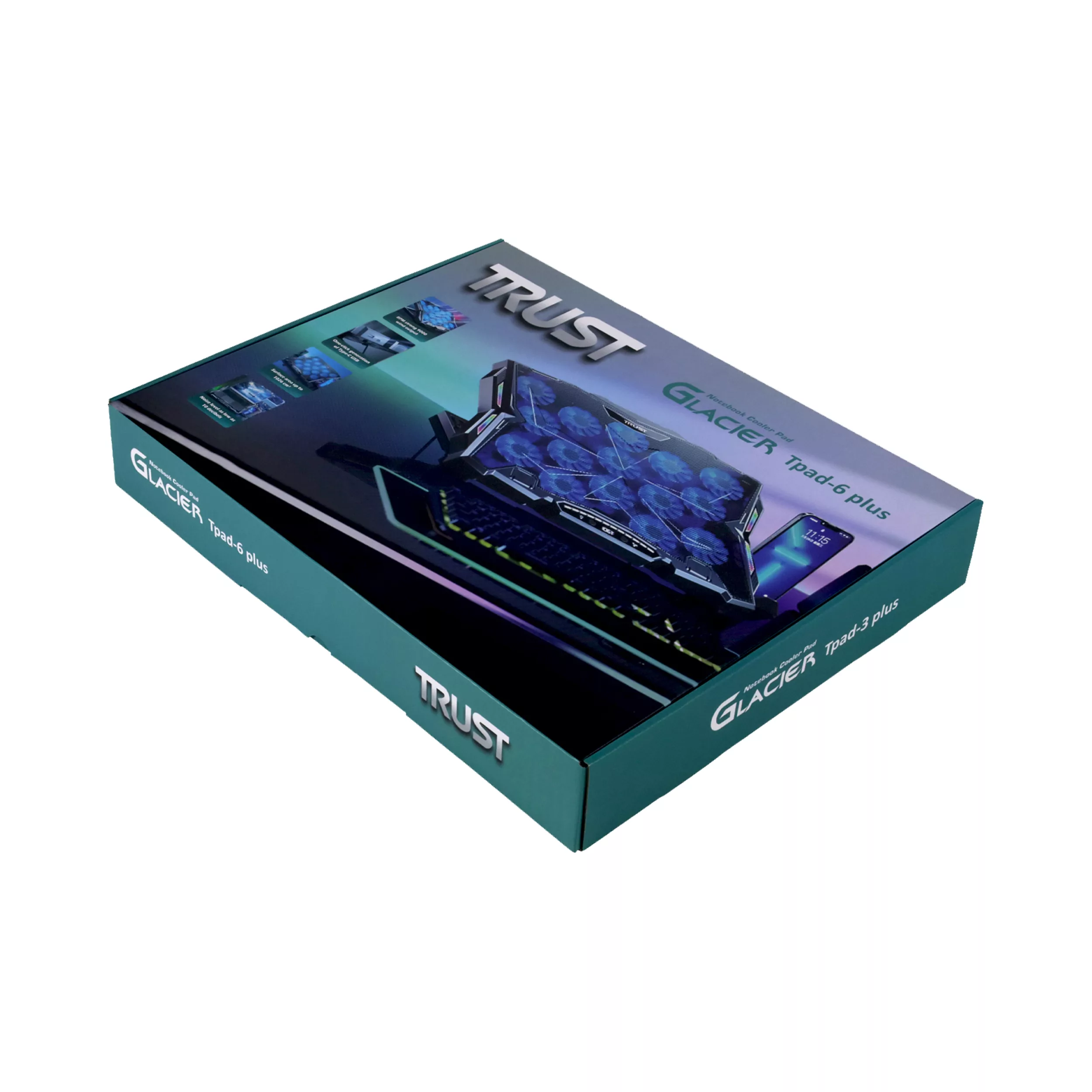 پایه خنک کننده  لپ تاپ تراست مدل TPad 6 Plus