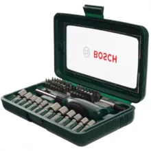 سری پیچ گوشتی و بکس سردریلی بوش مدل BO-46PCS مجموعه 46 عددی