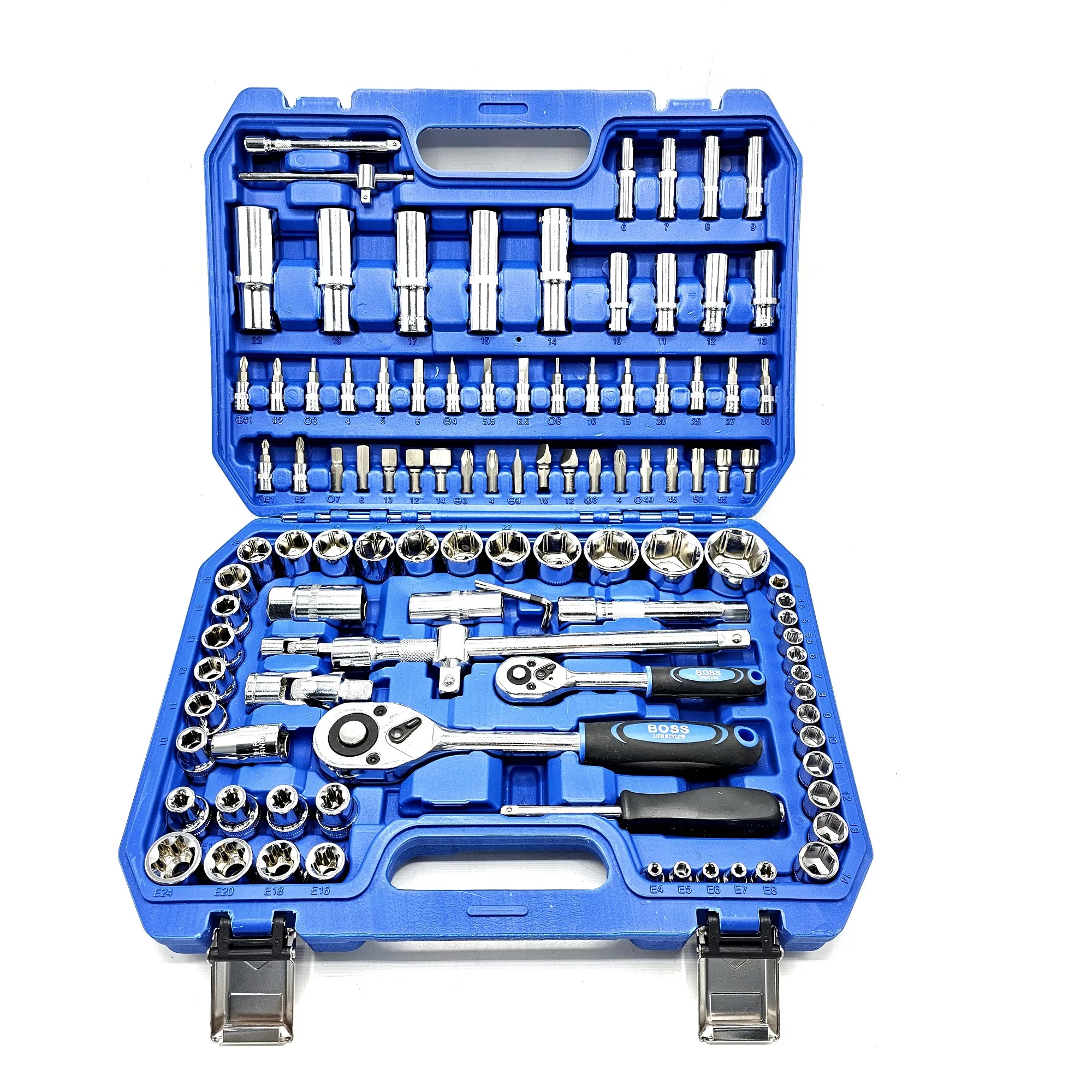 جعبه بکس باس مدل CHROME_VANADIUM مجموعه 108 عددی