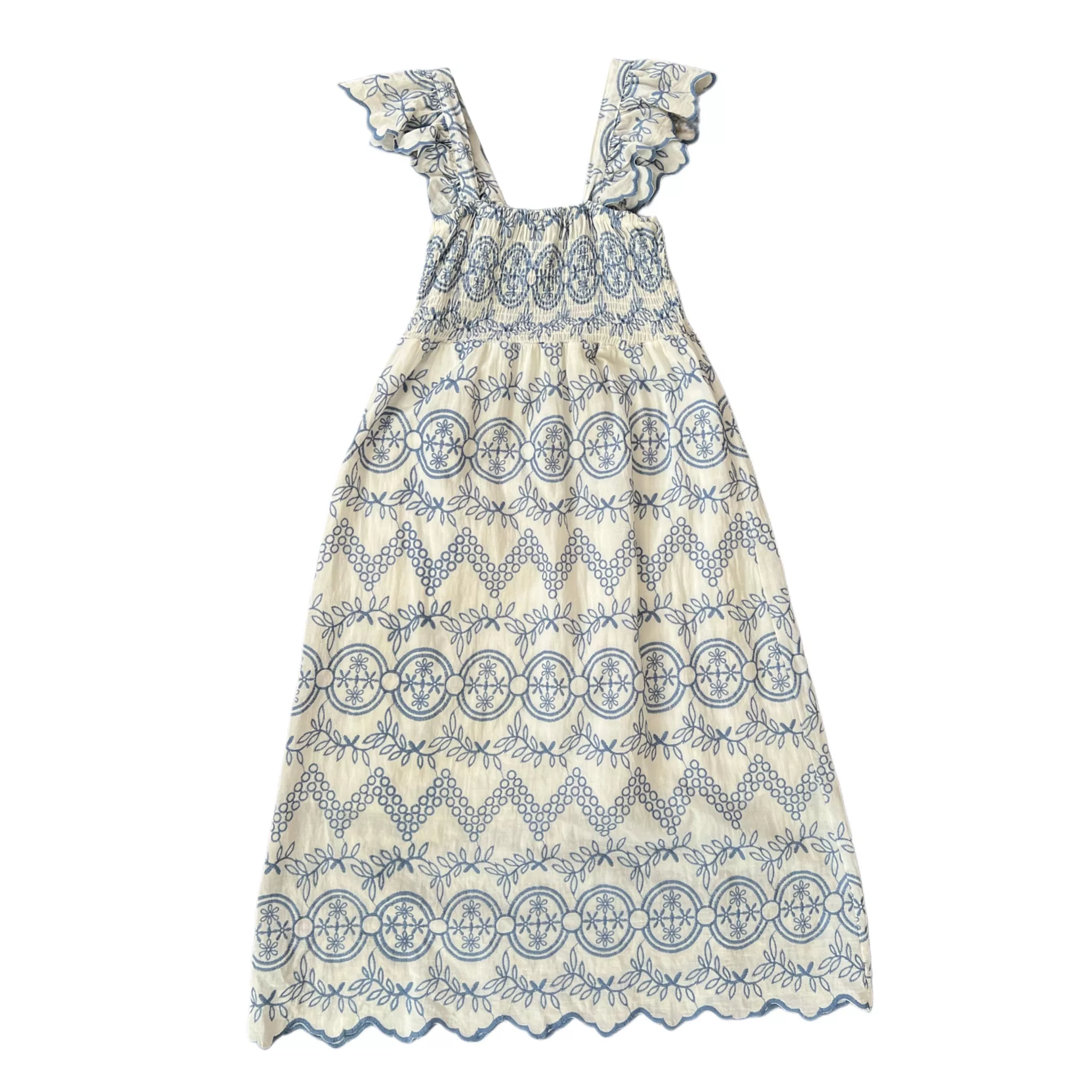 پیراهن یقه هالتر زنانه مدل خامه دوزی