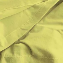 تیشرت اورسایز آستین کوتاه زنانه مدل باکسی طرح پوکی مون رنگ لیمویی