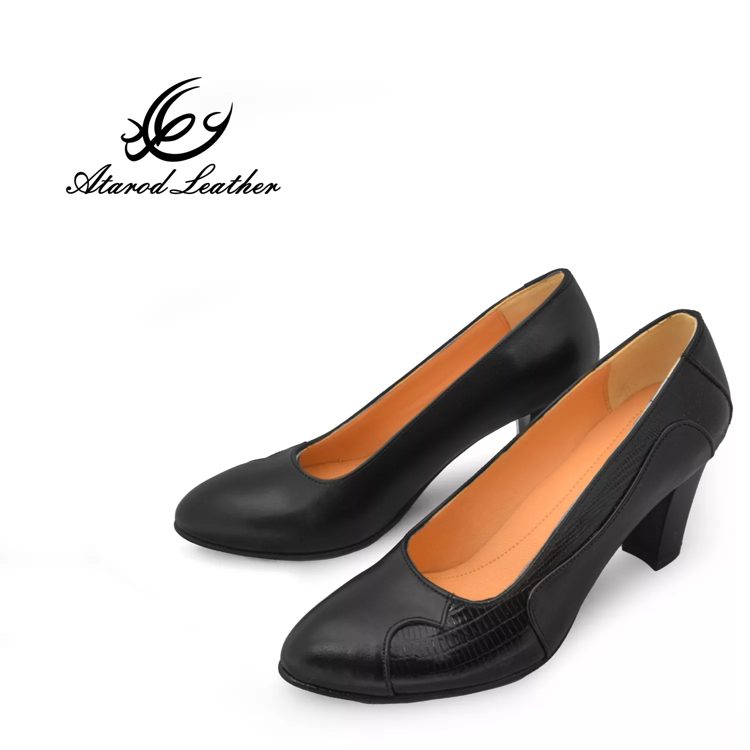 کفش زنانه چرم عطارد مدل چرم طبیعی کد SH290