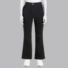 شلوار جین زنانه مدل دمپا کد 9515