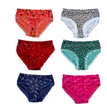 شورت زنانه مدل classic مجموعه 6 عددی