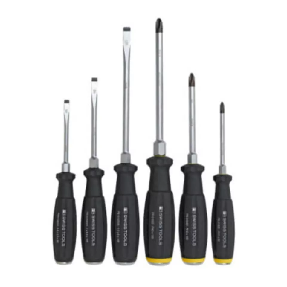 پیچ گوشتی دو سو ضربه خور سوئیس تولز مدل PB 8102.D 4-100