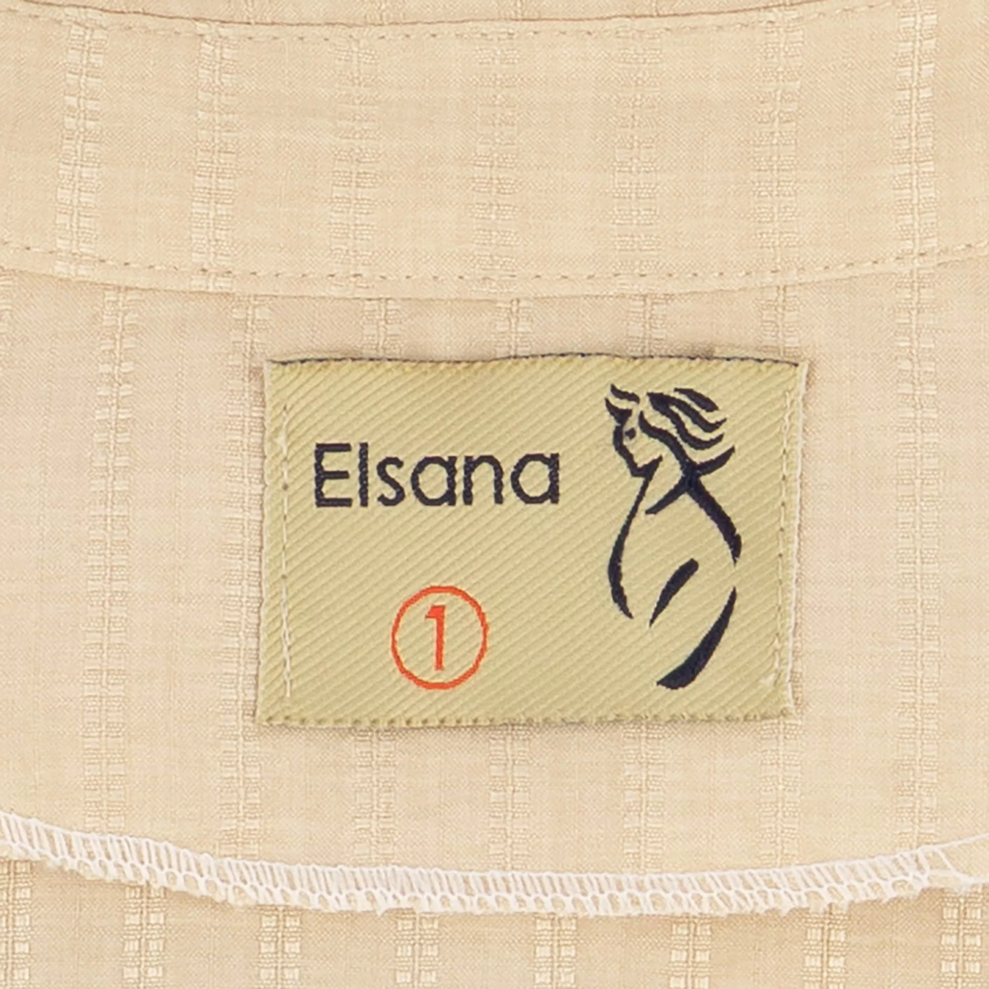 شومیز آستین سه ربع یقه برگردان زنانه السانا مدل سارال کد 224108 رنگ کرم