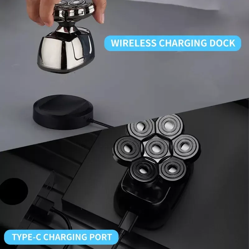 ماشین اصلاح موی سر و صورت شارژی وویور مدل 7D