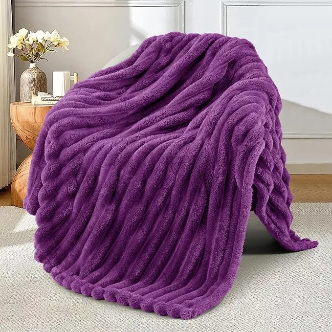 پتو آقای طرح مدل پلیسه سایز 150x200سانتی متر