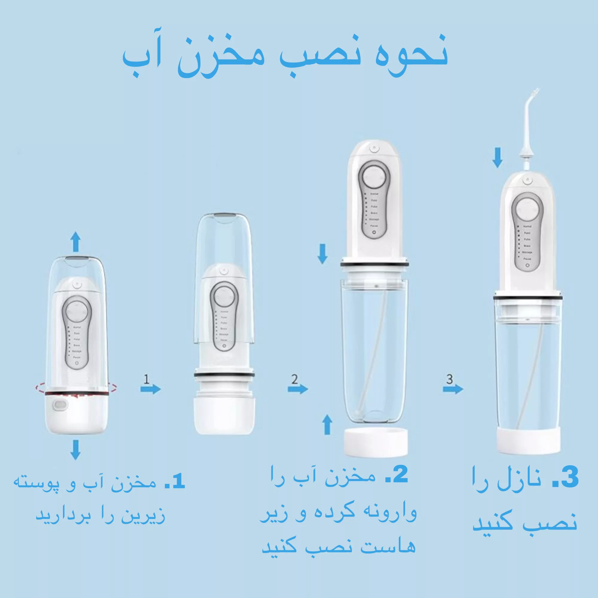 دستگاه شست و شوی دهان و دندان مدل Y821