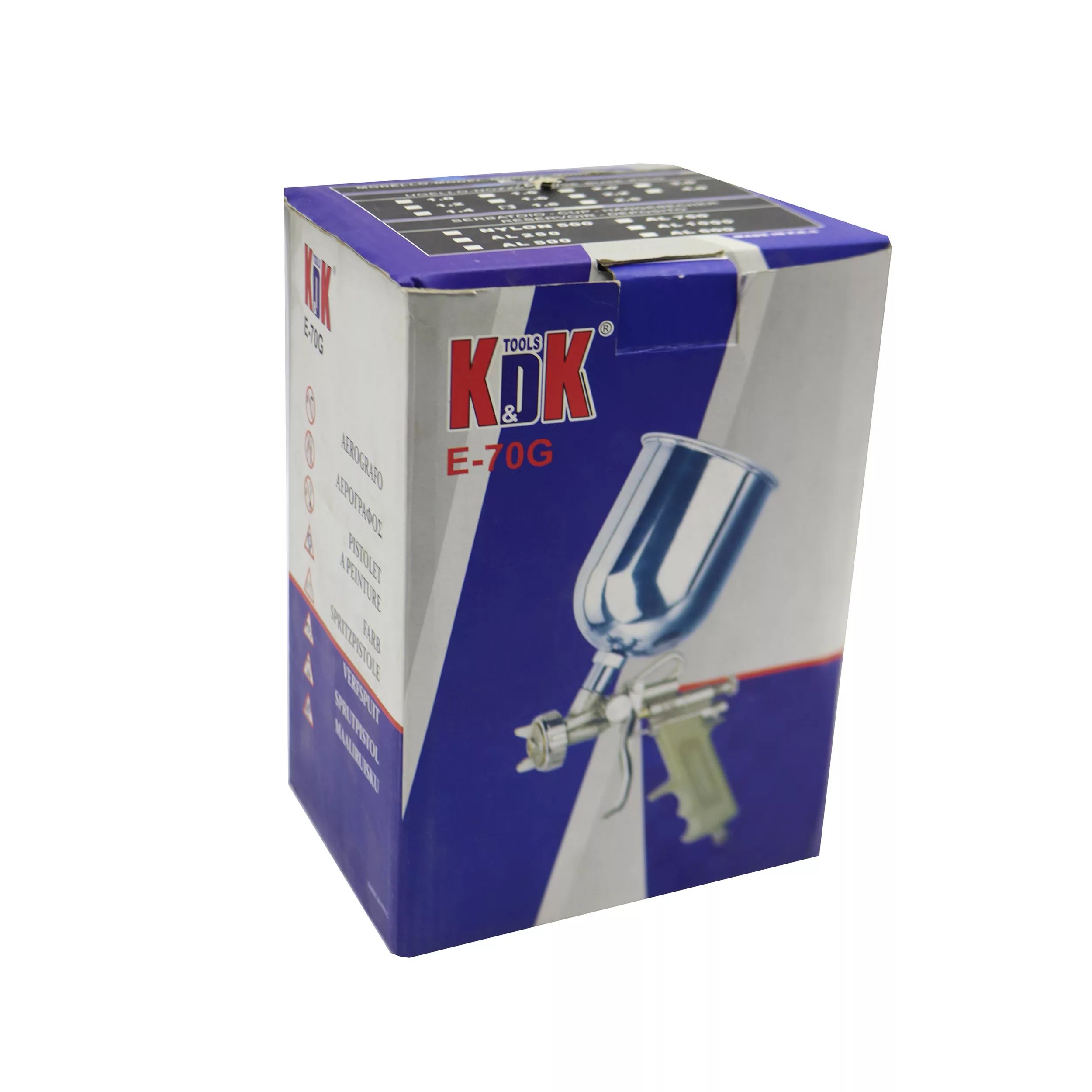 پیستوله رنگ کی دی کی مدل YP-KDK-E-70G-1/8MM