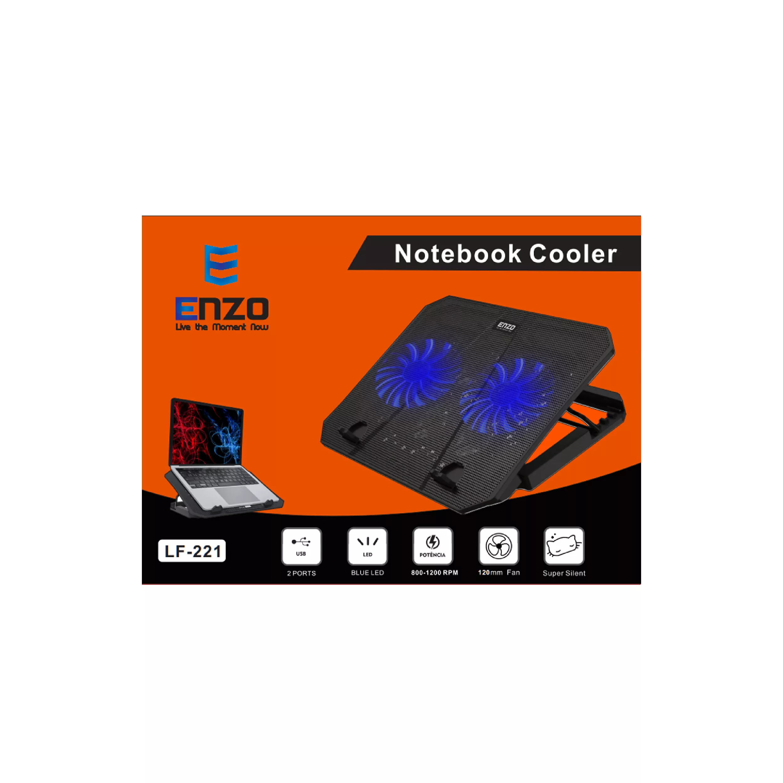 پایه خنک کننده  لپ تاپ انزو مدل LF-221