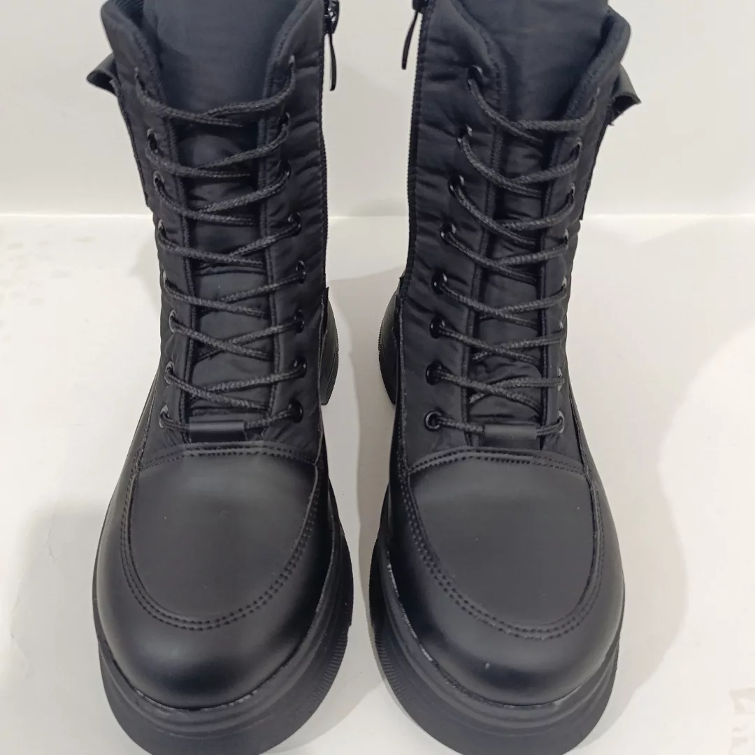 نیم بوت زنانه مدل بارانی جیبی